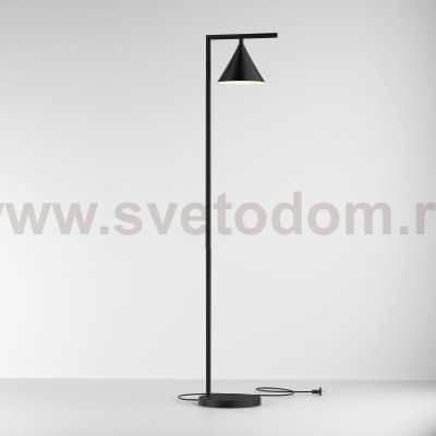 Светильник светодиодный напольный уличный Bevel черный 90317/1 черный Elektrostandard
