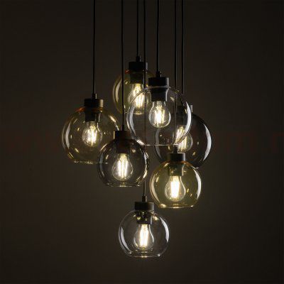 Подвесной светильник со стеклянными плафонами 10246 Cubus TK Lighting