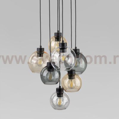 Подвесной светильник со стеклянными плафонами 10246 Cubus TK Lighting
