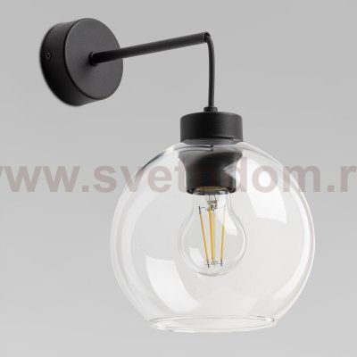 Настенный светильник со стеклянным плафоном Eurosvet 10245 Cubus