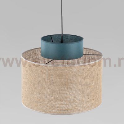 Подвесной светильник с тканевым рассеивателем 3256 Duo TK Lighting