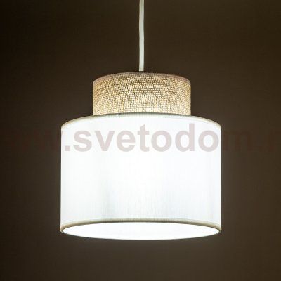 Подвесной светильник с тканевым рассеивателем 10078 Duo TK Lighting