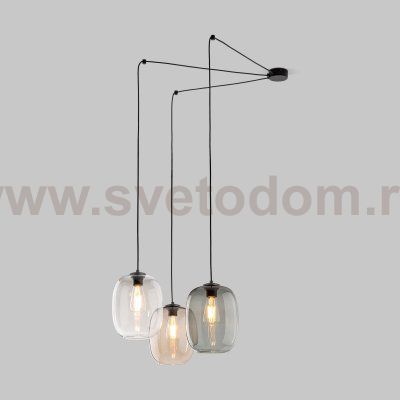 Подвесной светильник со стеклянными плафонами 5972 Elio TK Lighting