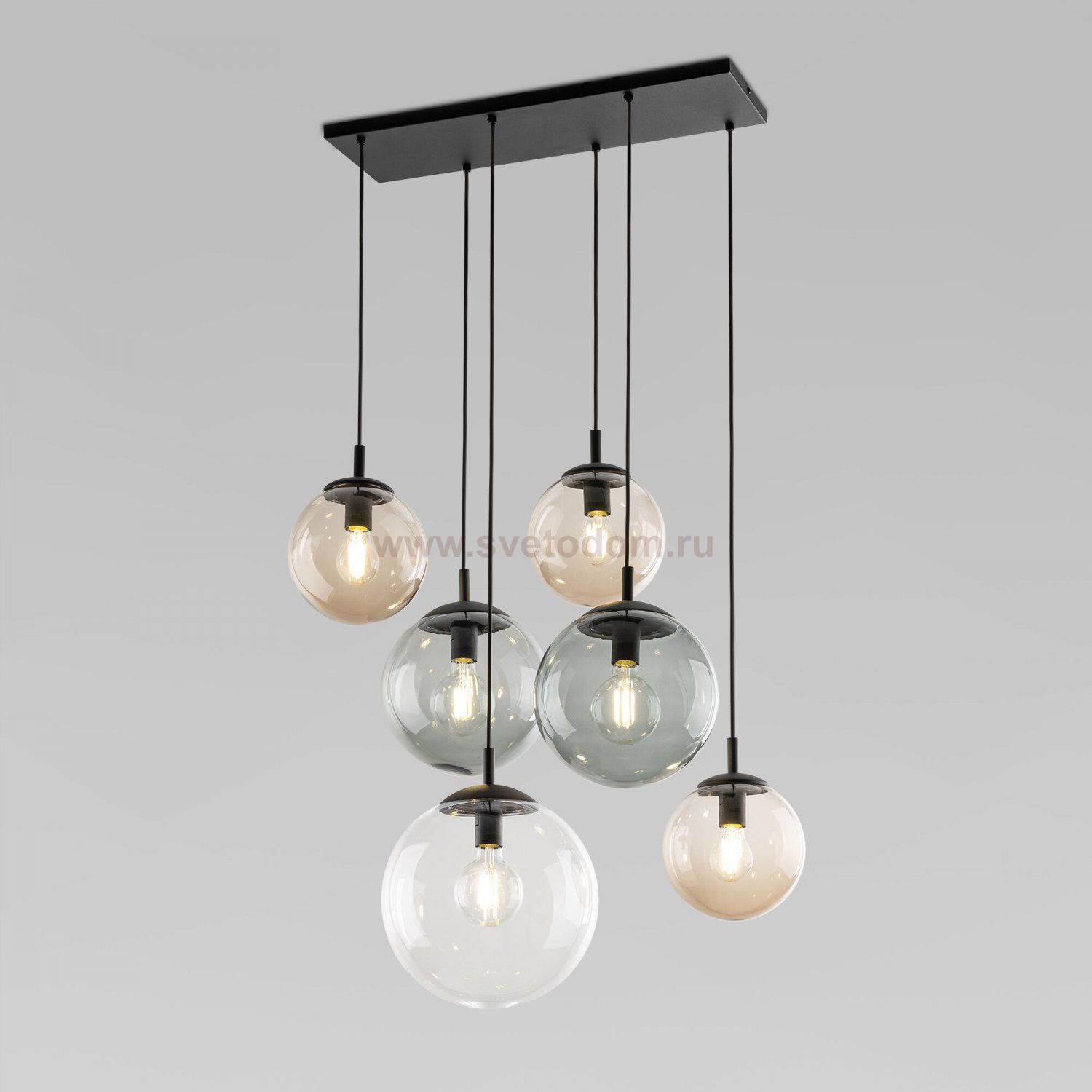 Подвесной светильник со стеклянными плафонами 4819 Esme TK Lighting