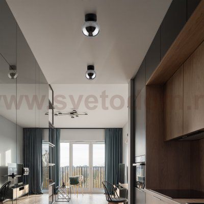 Потолочная люстра со стеклянным плафоном 10255 Estera TK Lighting