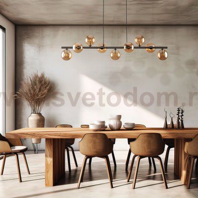 Подвесной светильник со стеклянными плафонами 4340 Estera TK Lighting