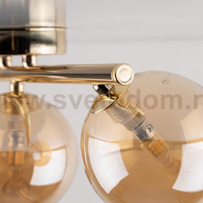 Потолочный светильник со стеклянными плафонами 5418 Estera TK Lighting