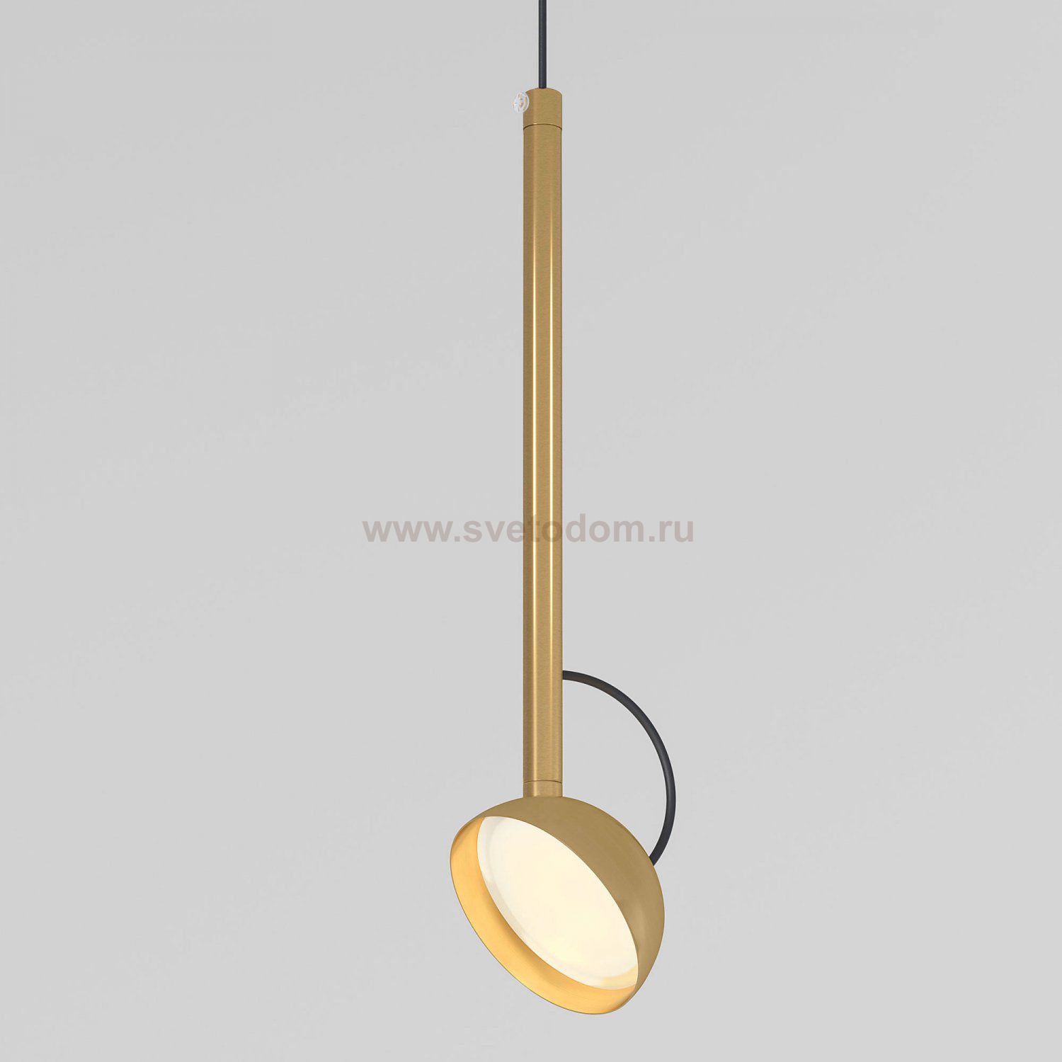 Светильник подвесной светодиодный Join 7W 3000K латунь 50313 LED Elektrostandard