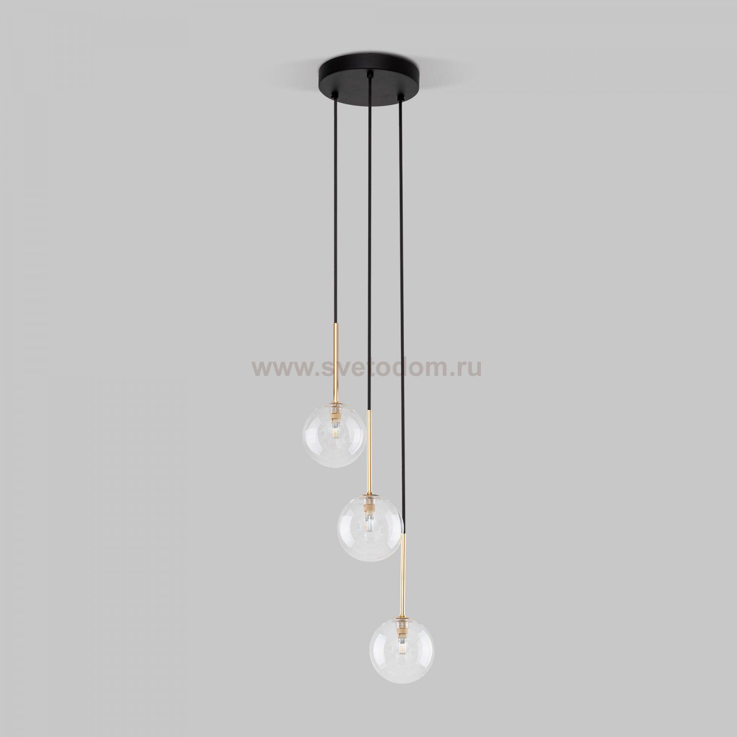 Подвесной светильник со стеклянными плафонами 5942 Nilos TK Lighting