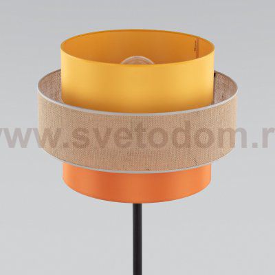 Напольный светильник с тканевым абажуром 6451 TK Lighting