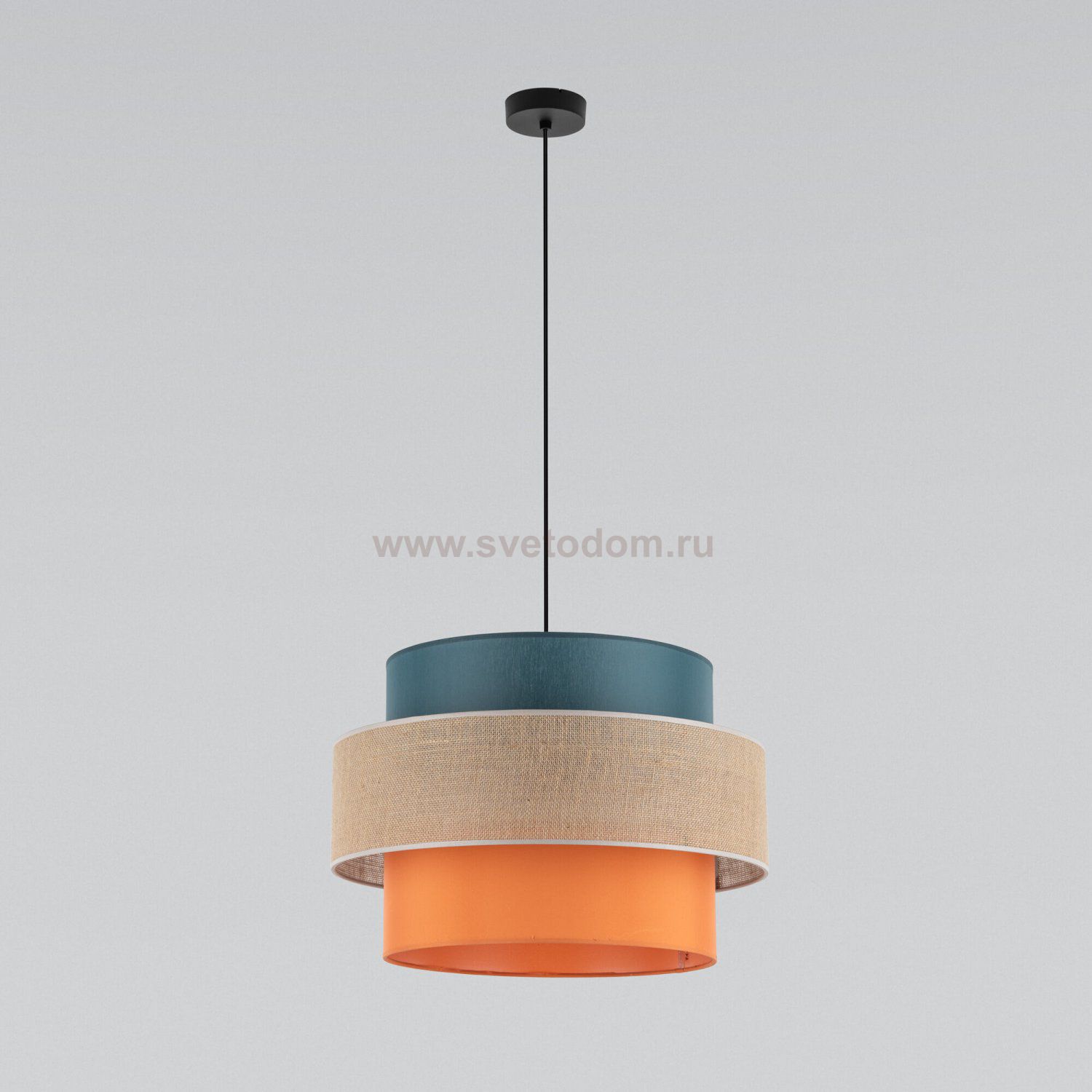Подвесной светильник с тканевым рассеивателем 2758 Trio TK Lighting