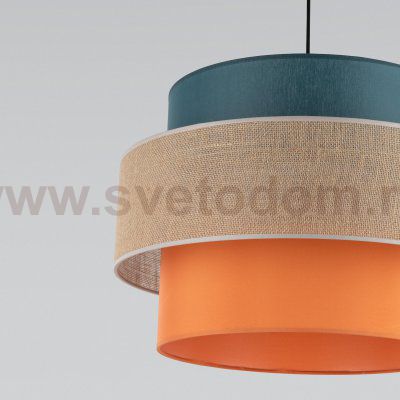 Подвесной светильник с тканевым рассеивателем 2758 Trio TK Lighting