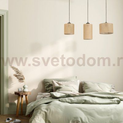 Подвесной светильник с тканевыми абажурами 4954 Juta TK Lighting