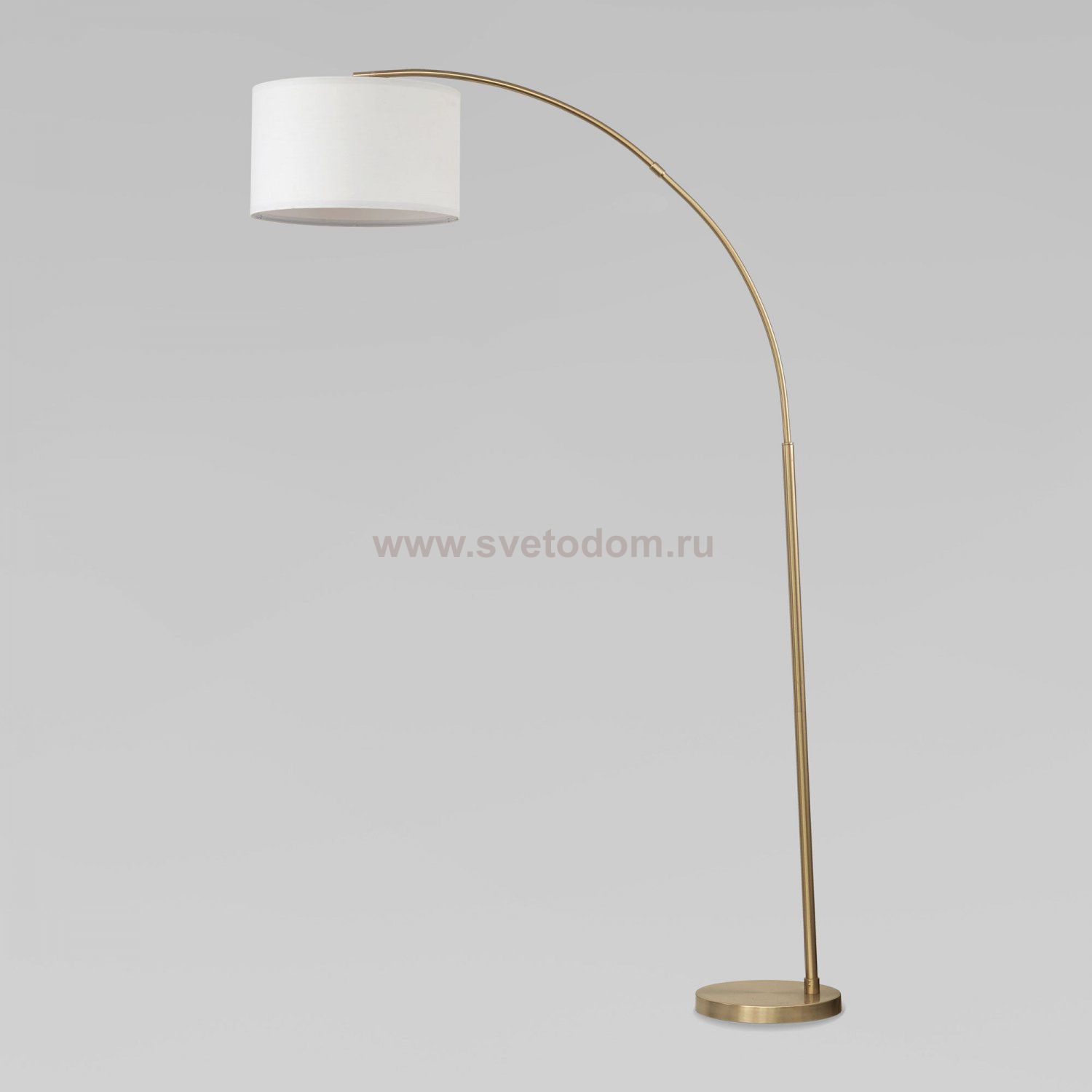 Напольный светильник с тканевым абажуром 16022 Zenith TK Lighting