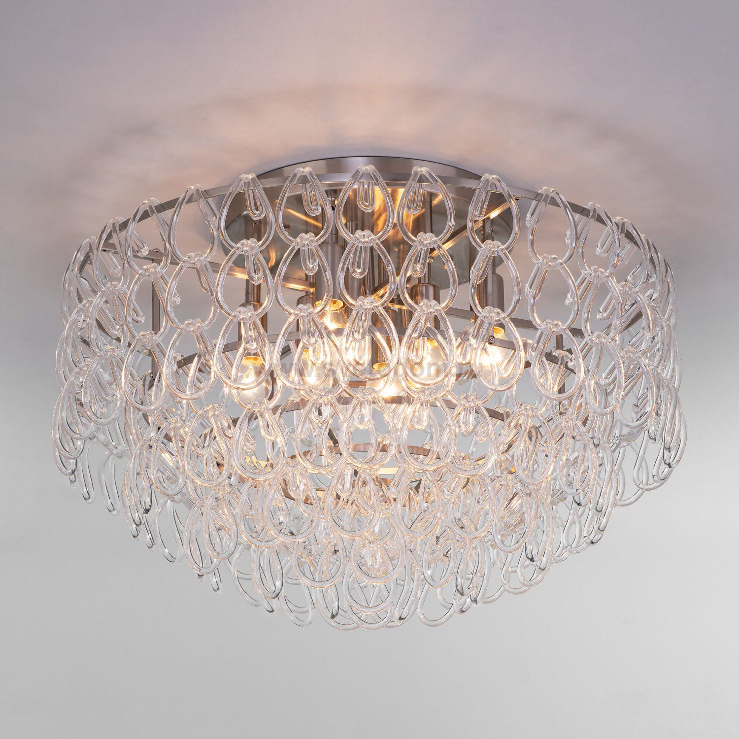 Потолочный светильник с фигурным стеклом 380/8 Bogate's