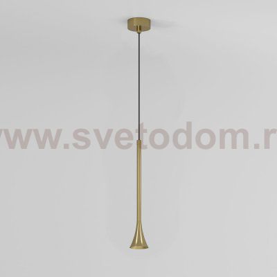 Светильник подвесной светодиодный 5W 3000K латунь 50314 LED Elektrostandard