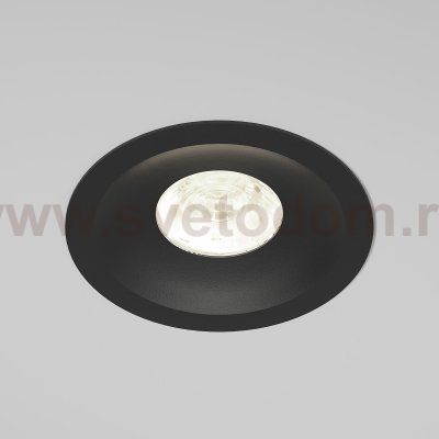 Светильник встраиваемый светодиодный Combi 15W 4000K черный 25068/LED