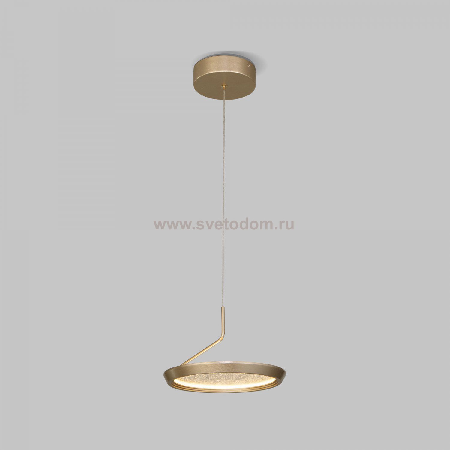 Подвесной светодиодный светильник 90034/1 золото Eurosvet