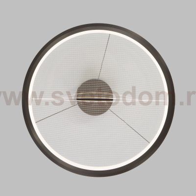 Подвесной светодиодный светильник 40026/1 LED серый Eurosvet