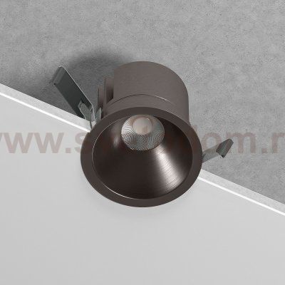 Светильник встраиваемый светодиодный Forte 15W 4000K титан 25071/LED