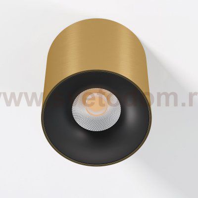 Светильник потолочный светодиодный Primo 12W 3000K латунь 25116/LED