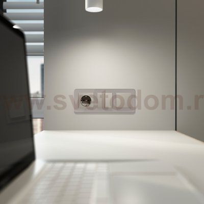 Клавиша для выключателя перекрестного (дымчатый) Werkel W1219004