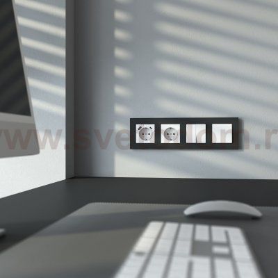 Розетка с заземлением и шторками c крышкой IP44 N (белый матовый) W1171261