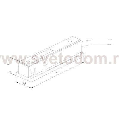Brass Line Ввод питания латунь 85005/00 Elektrostandard