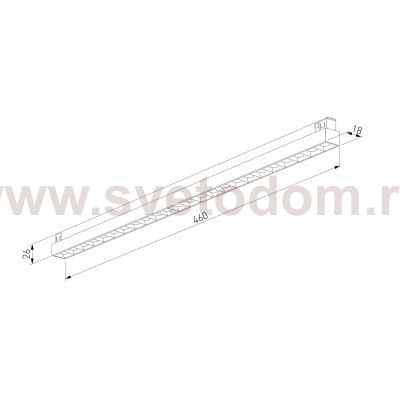 Titan Line Трековый светильник 20W 3000K титан 85529/01 Elektrostandard