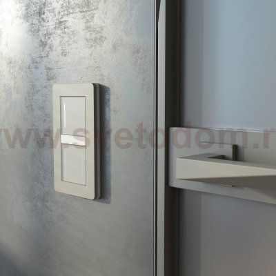 Умный сенсорный выключатель одноклавишный (дымчатый) Werkel W4513641