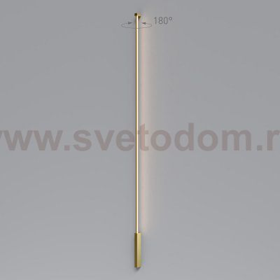 Светильник настенный светодиодный Alto LED 3000K латунь 40134/LED