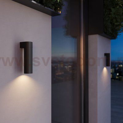 Светильник садово-парковый со светодиодами Nork 5W 4000K черный 35187/D