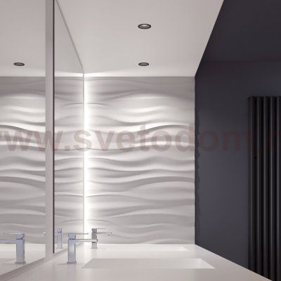 Светильник встраиваемый Andi GU10 черный IP44 25061/01