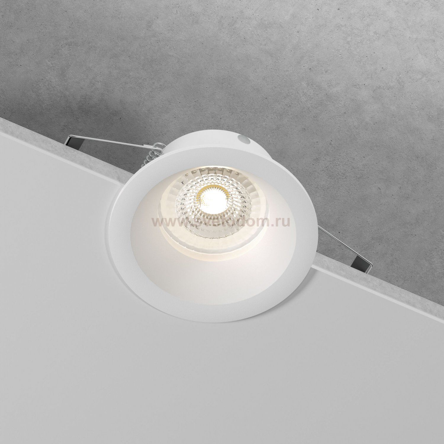 Светильник встраиваемый Andi GU10 белый IP44 25061/01