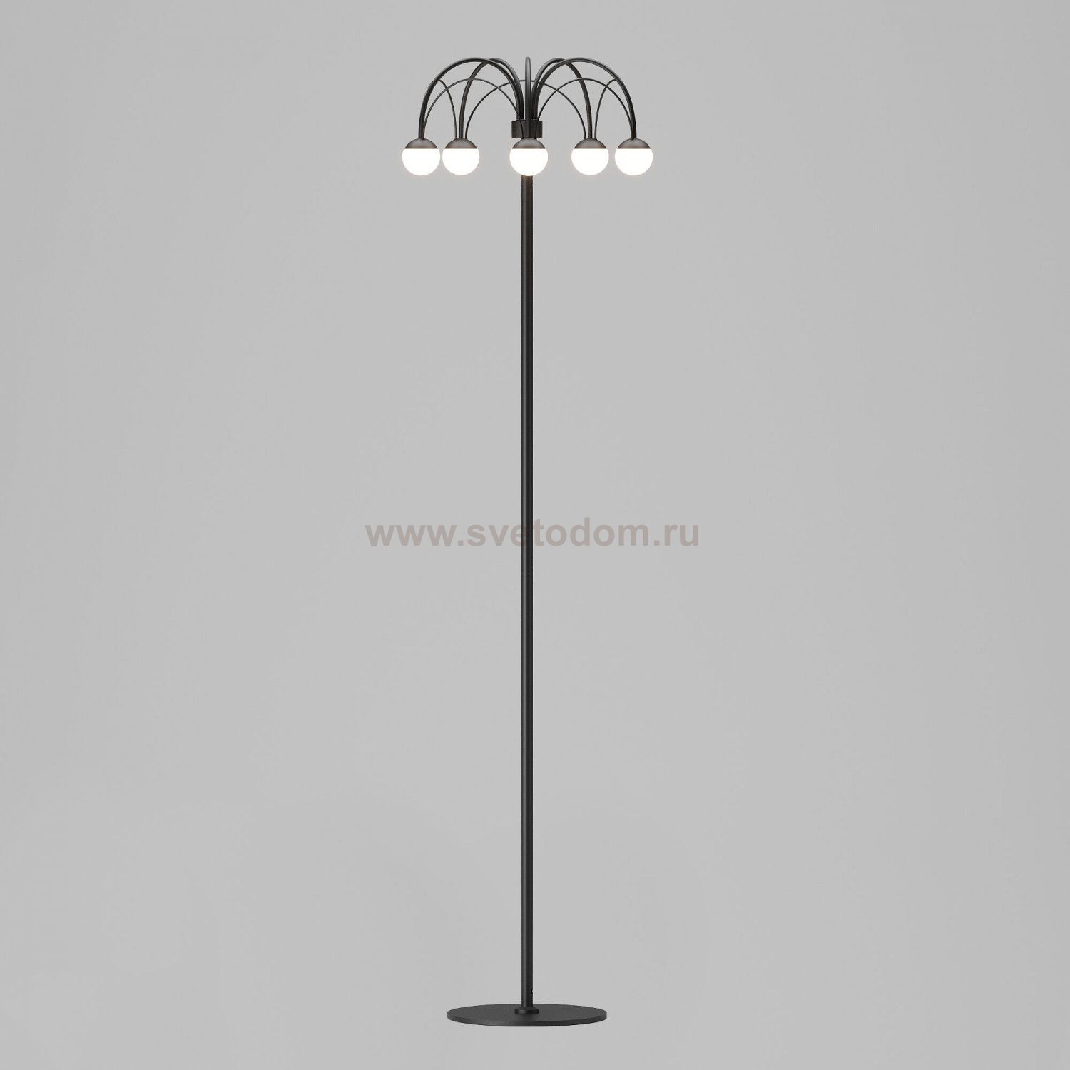 Напольный светодиодный светильник с регулировкой цветовой температуры Ragno 90194 черный