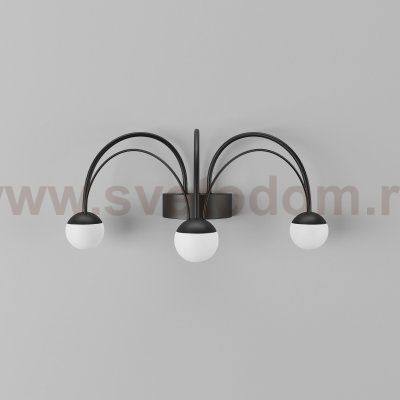 Настенный светодиодный светильник Ragno 90031/3 черный