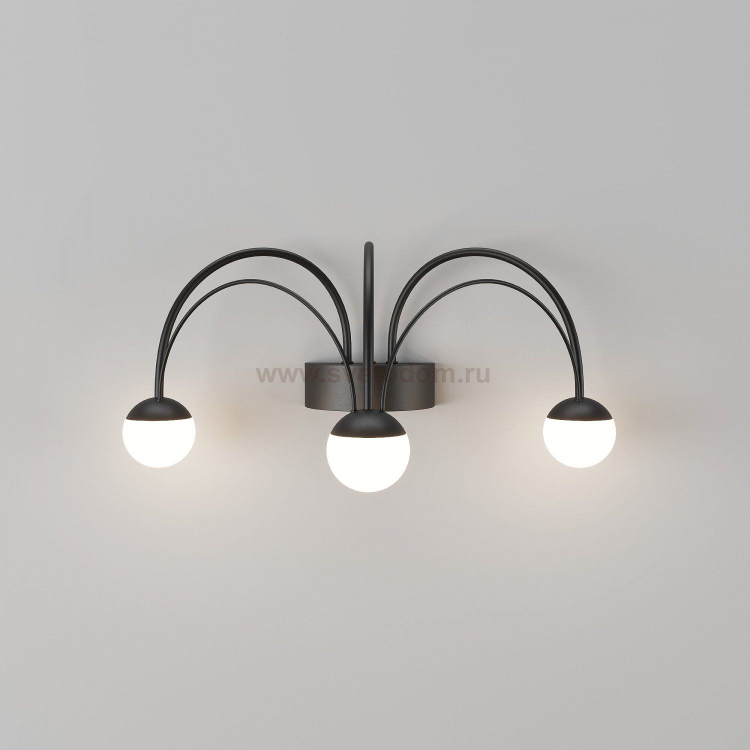 Настенный светодиодный светильник Ragno 90031/3 черный