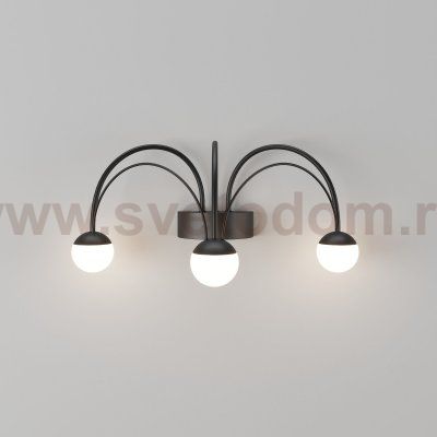 Настенный светодиодный светильник Ragno 90031/3 черный