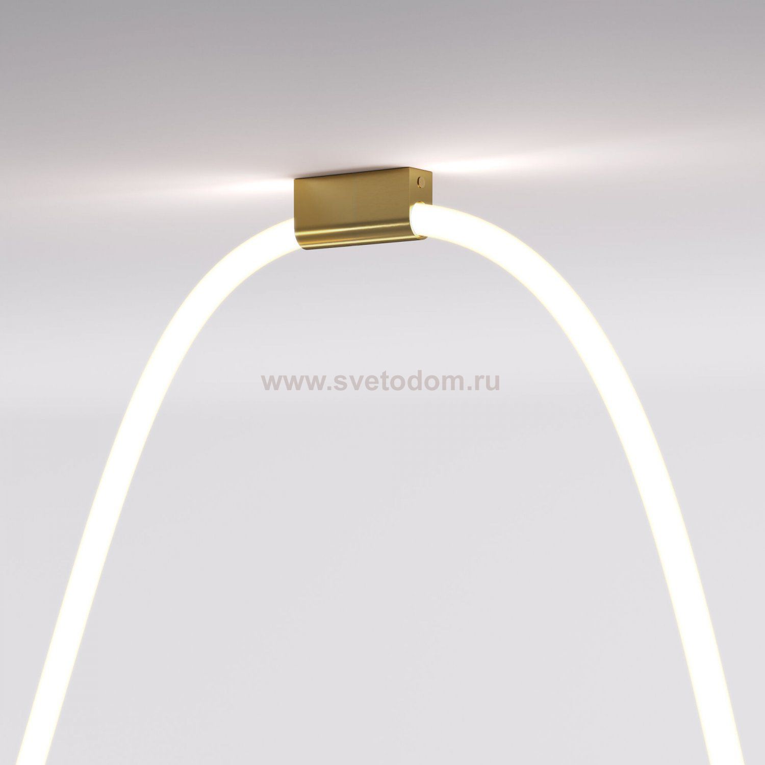 Накладные крепления для круглого гибкого неона Full light латунь FL 28100