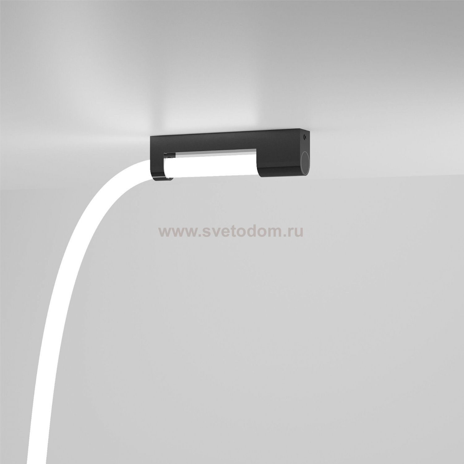 Накладные крепления для круглого гибкого неона Full light черный FL 28160