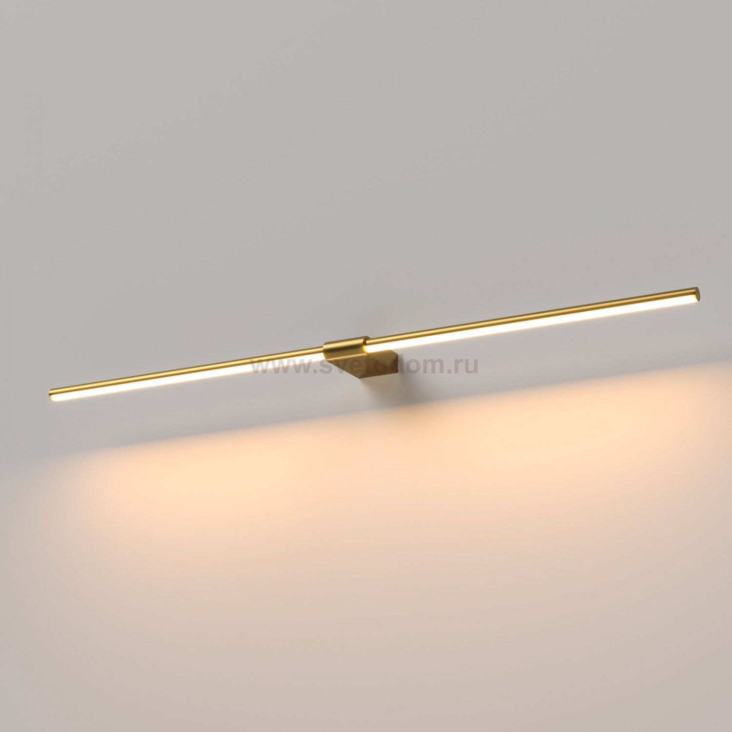 Светильник настенный светодиодный Luar латунь 3000K 40153/LED