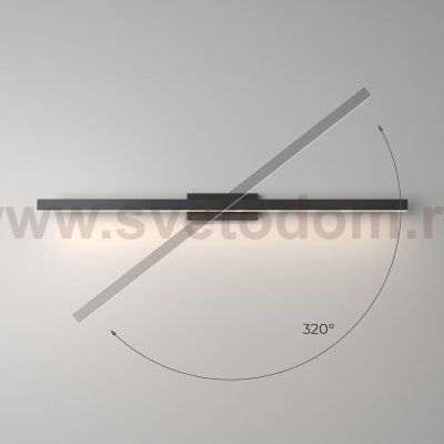 Светильник настенный светодиодный Rino черный 40157/LED