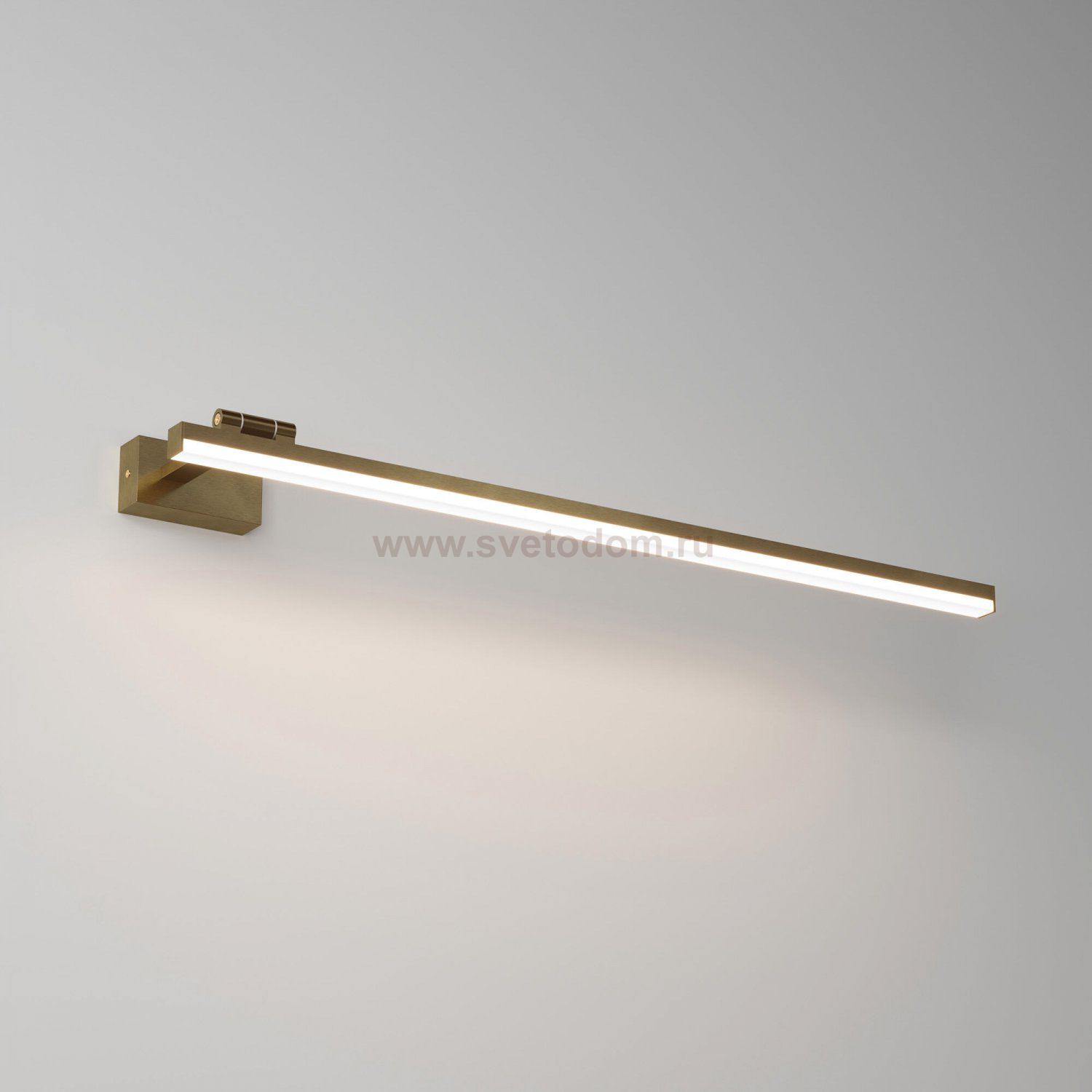 Светильник настенный светодиодный Acento латунь 40155/LED