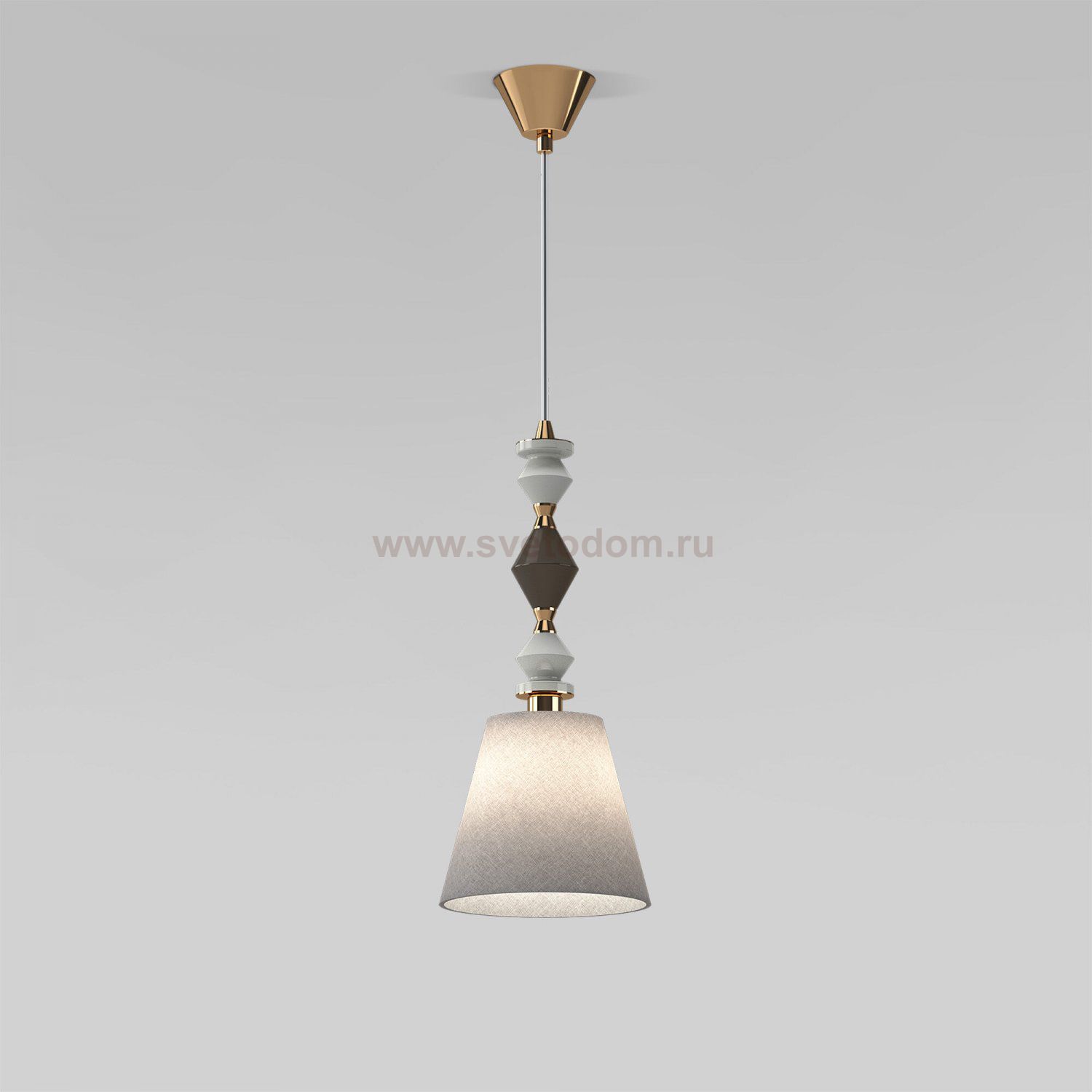 Подвесной светильник с керамикой 104012