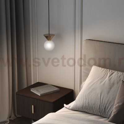 Подвесной светильник 302004 латунь