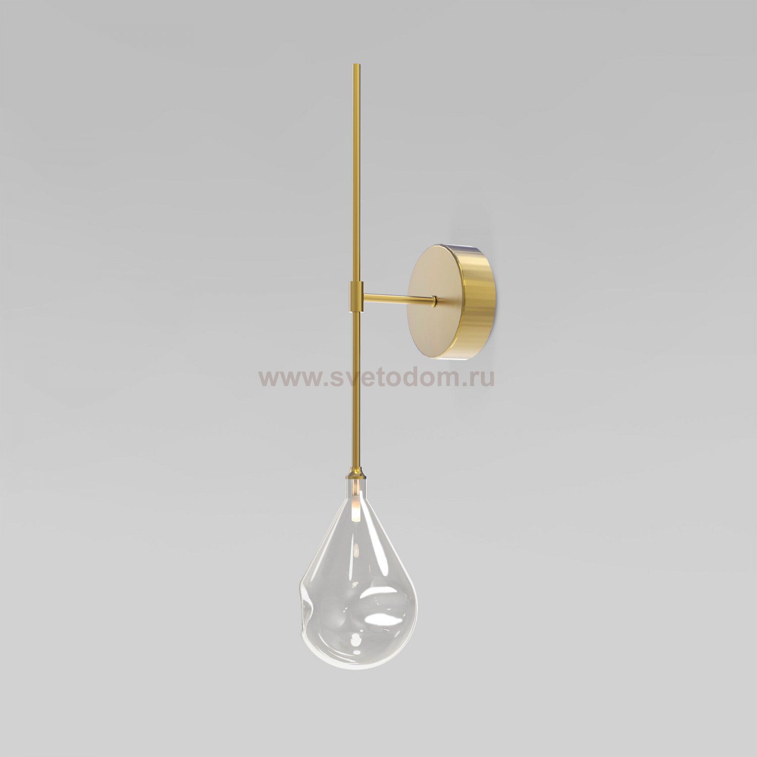 Бра со стеклянным плафоном 201002