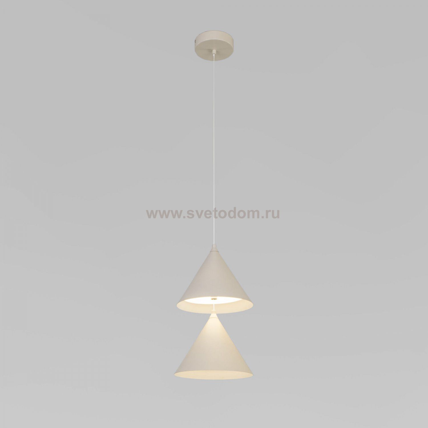 Подвесной светодиодный светильник 604052 LED бежевый