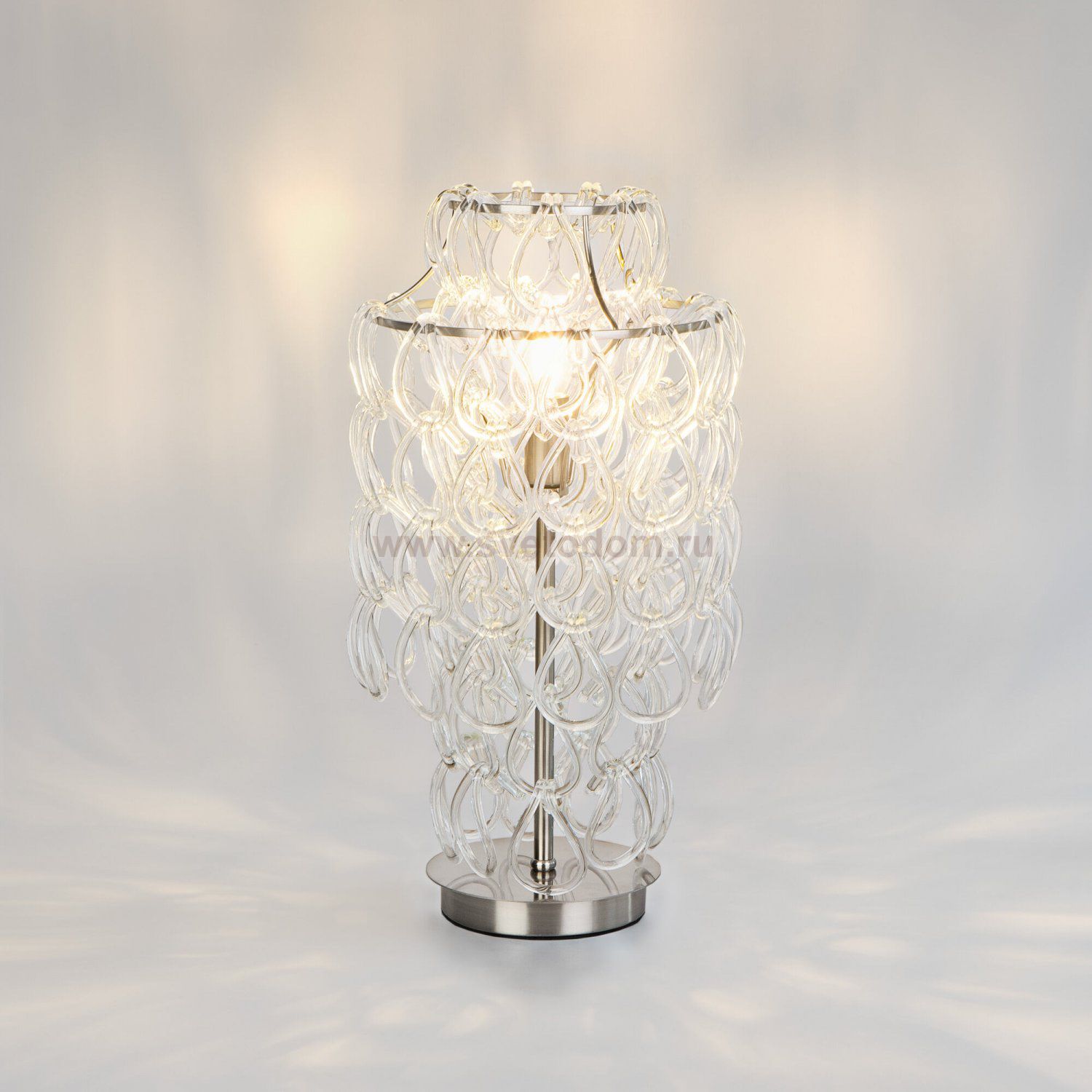 Настольный светильник 1_380 никель