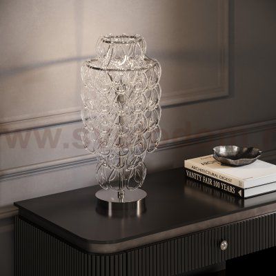 Настольный светильник 1_380 никель