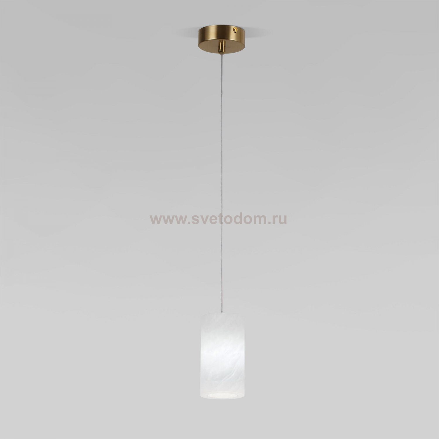 Подвесной светильник с плафоном из испанского алебастра 304052 алебастр / латунь